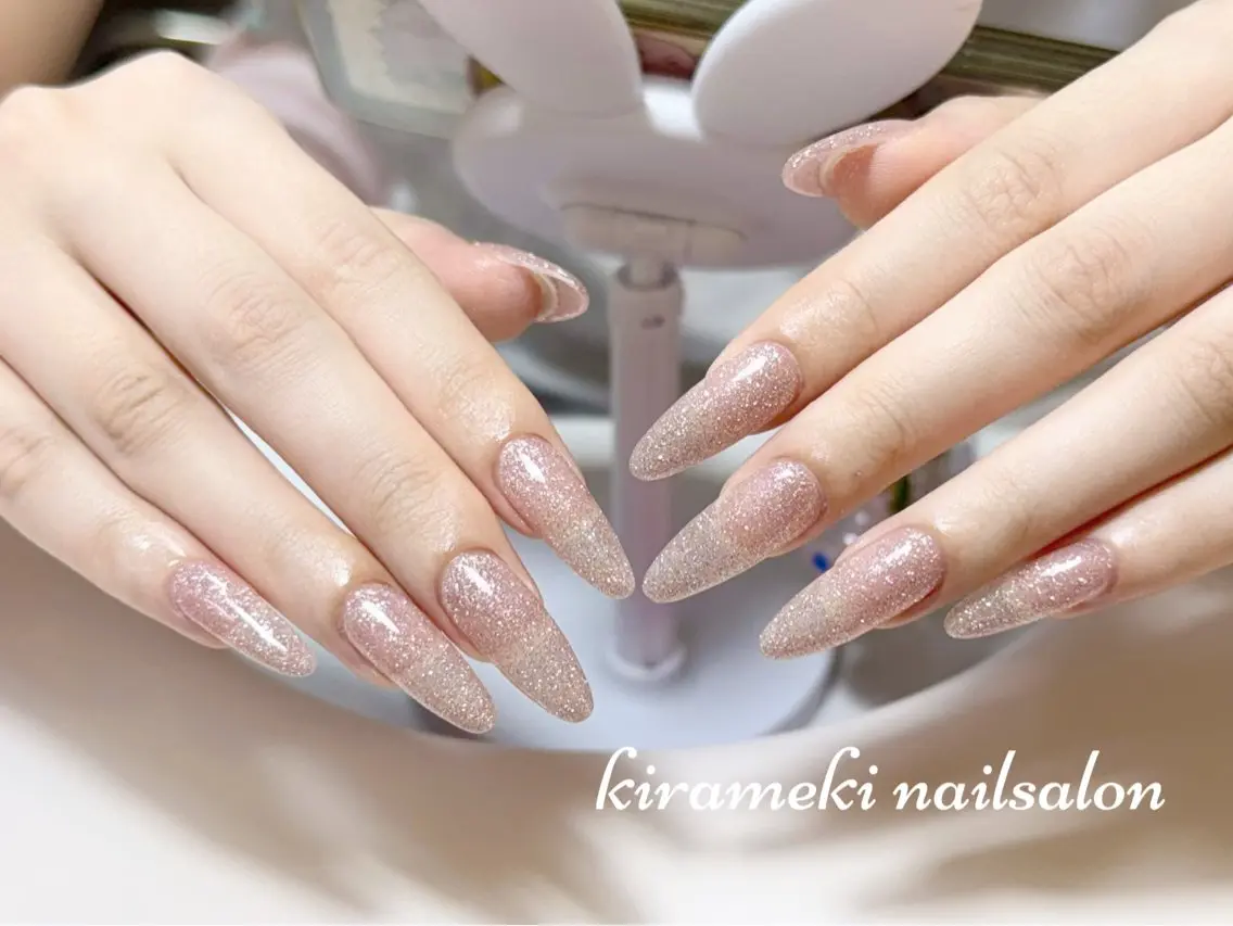 ロング ハンドネイル kirameki nail salonのネイルデザイン