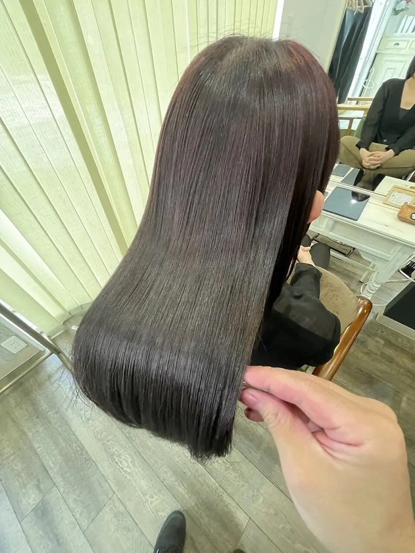 セミロング 岩間 渉のヘアスタイル