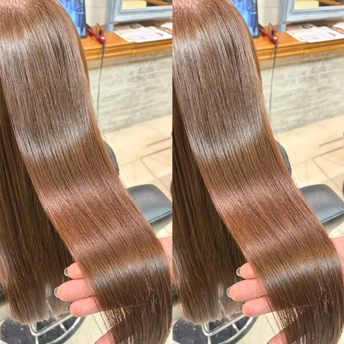 【最上級のツヤ✨️】髪質改善トリートメント+毛穴洗浄炭酸ヘッドスパ付きの写真