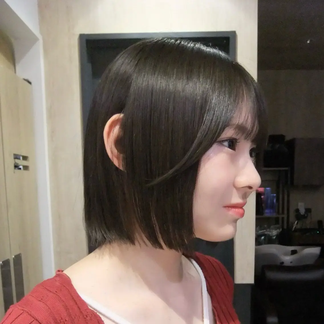 ショート パーマ カット 縮毛矯正 レイヤー/似合わせ/ yuan⟡.·のヘアスタイル