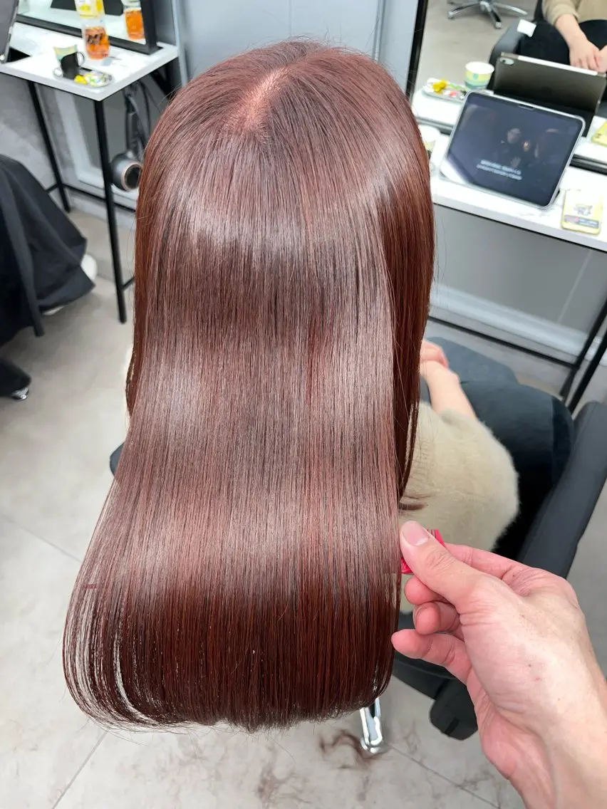 ロング カラー パーマ 🌈艶髪/髪質改善 新宿itouのヘアスタイル
