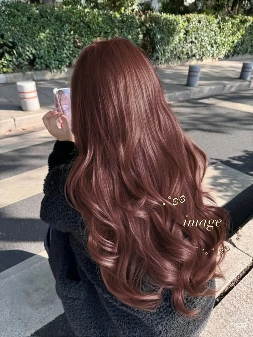 カラー ヘアカラー トリートメント ヘアセット girlな暖色ヘア 🪽🫧ハルナ🎀のヘアスタイル