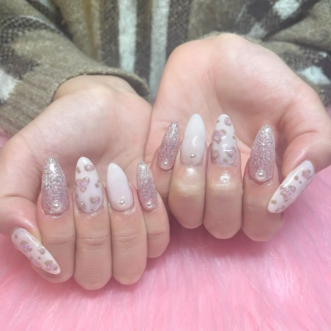 ネイル ハンドネイル Nail ヌシん家 AKANEのネイルデザイン