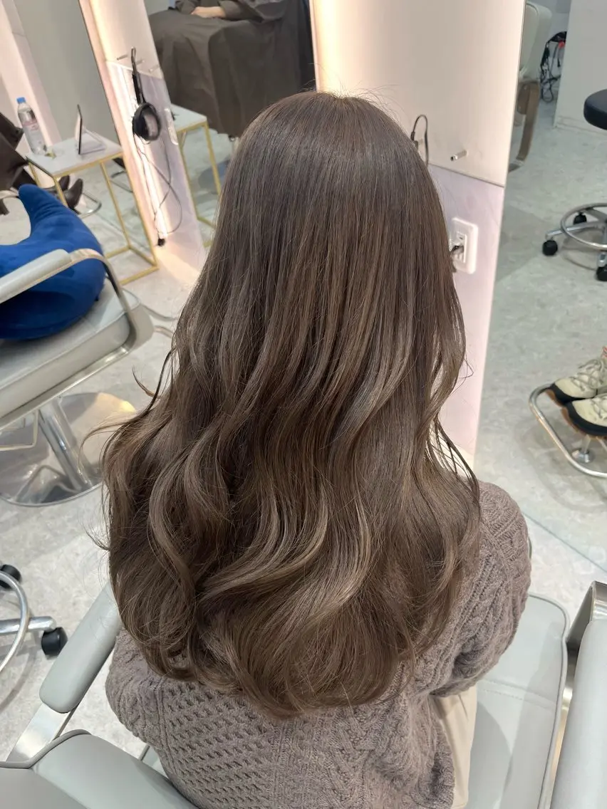 ロング ヘアカラー トリートメント *Zina S * Natsukiのヘアスタイル