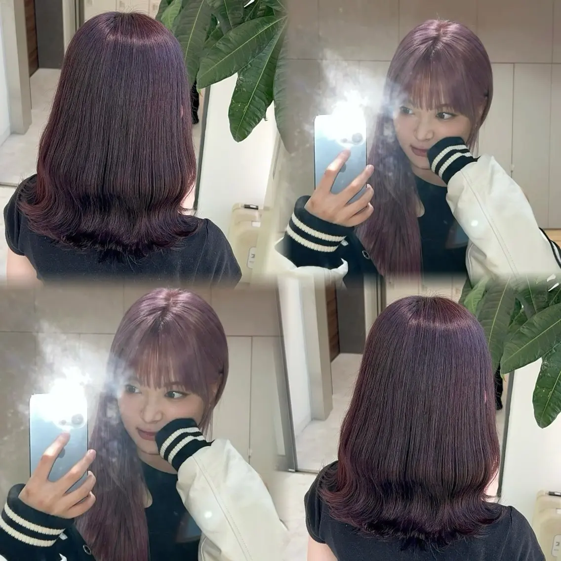 【💜ラベンダーカラー🍇⠀】ブリーチ1回で可愛いラベンダーカラーにしましょう!!!の写真