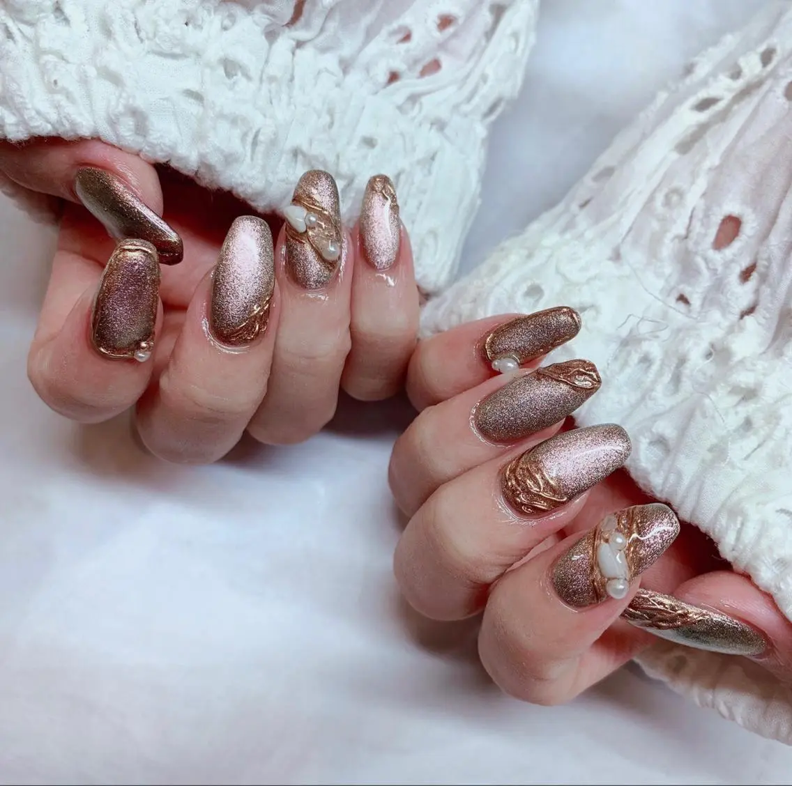 ネイル マグネットネイル 持ち込み FLY Nail Salonのネイルデザイン