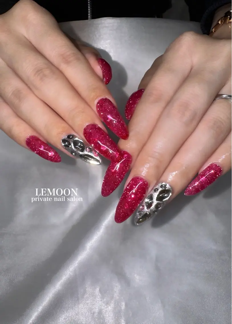 ネイル ハンドネイル nail salon LEMOONのネイルデザイン