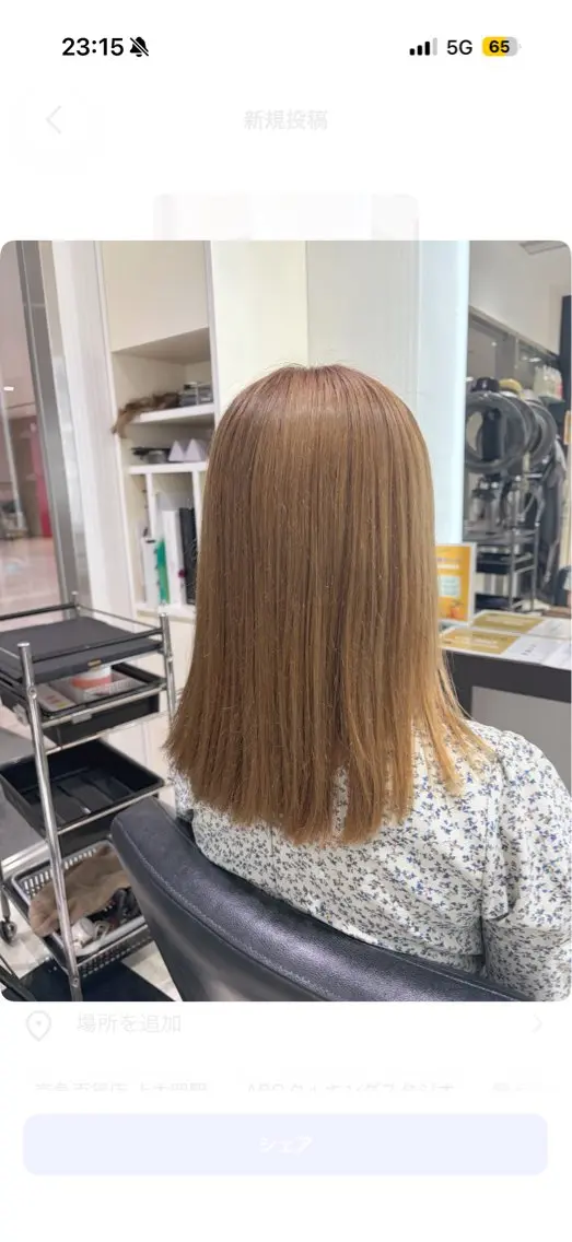 セミロング 🌷 甲斐 優菜 🌷のヘアスタイル