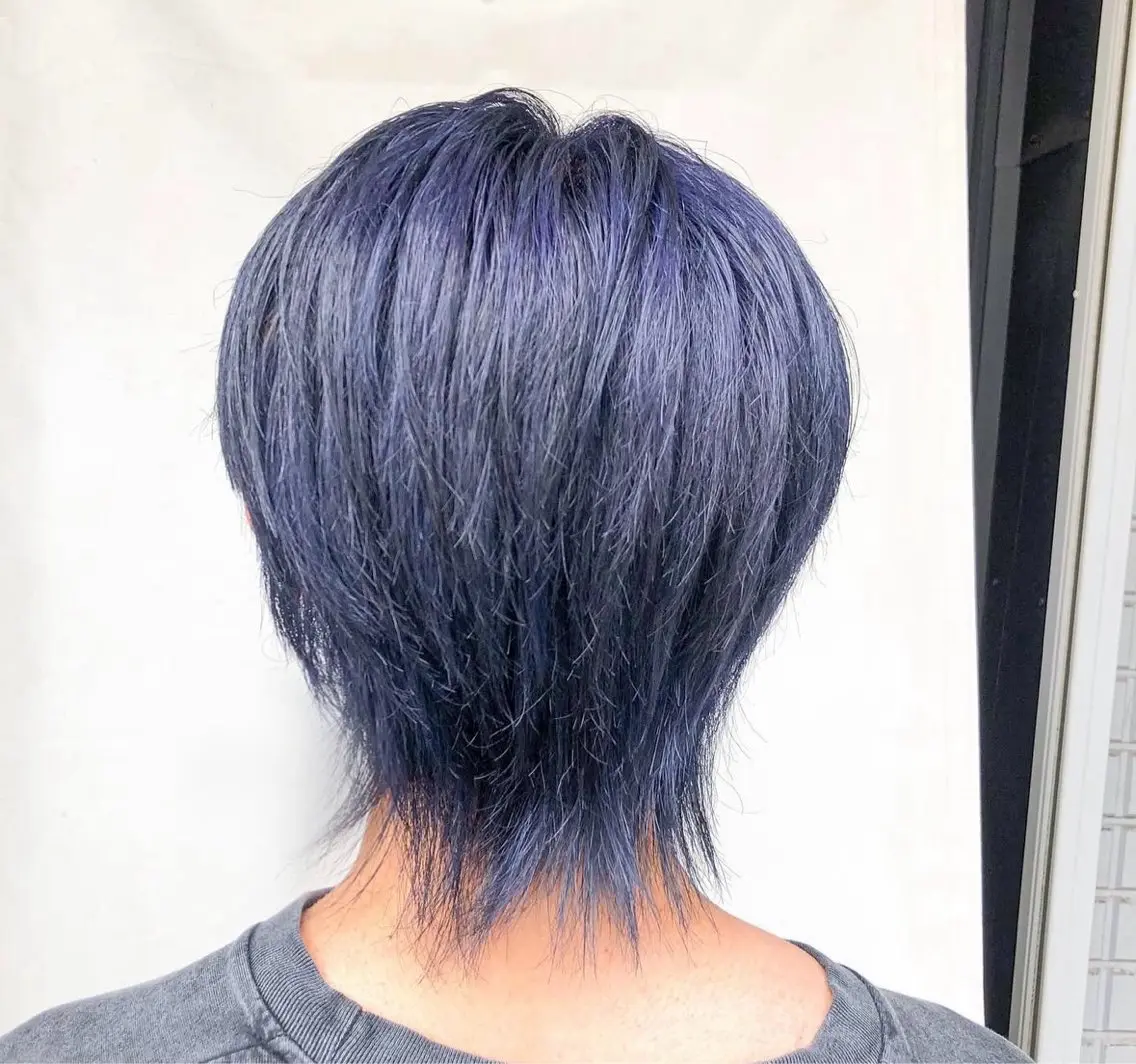カラー メンズ lore umeのヘアスタイル