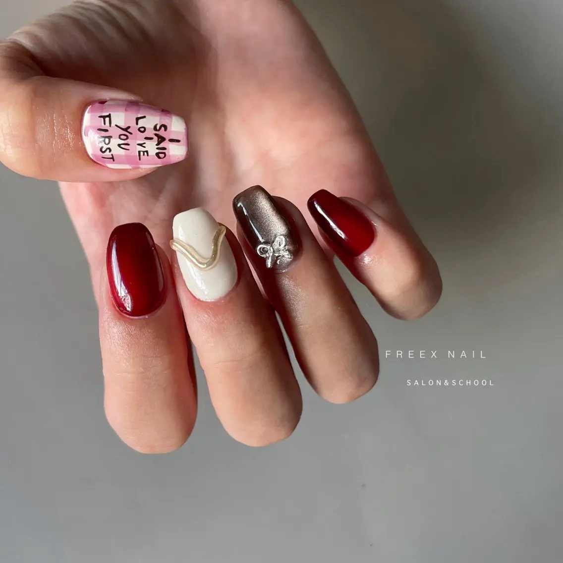 ネイル ハンドネイル ハンドケア freex nail /ニュアンス/個性派のネイルデザイン
