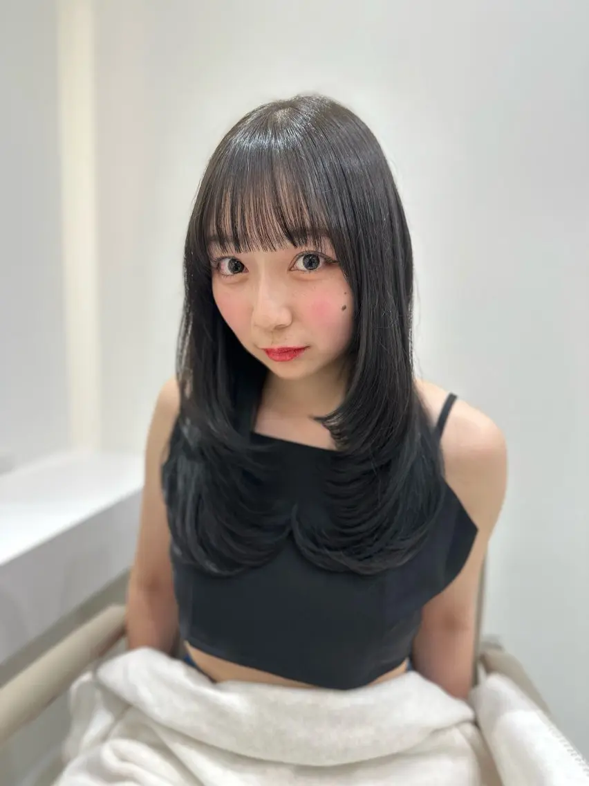 【全員対象💍𓈒𓏸】カット＋暗め透明感カラー＋ケラチントリートメントの写真