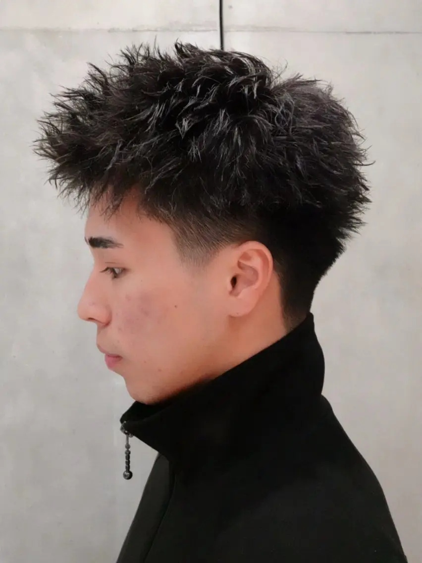 パーマ メンズ メンズパーマ カット パーマ 渋谷メンズ特化 佐橋世奈のヘアスタイル