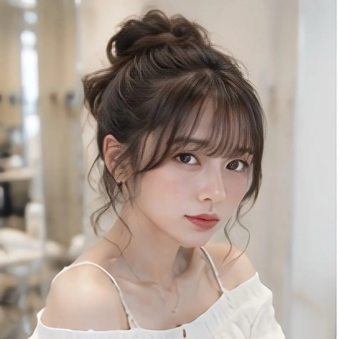 セミロング 池袋/前髪/顔周り 🎀髪質改善おばかんのヘアスタイル