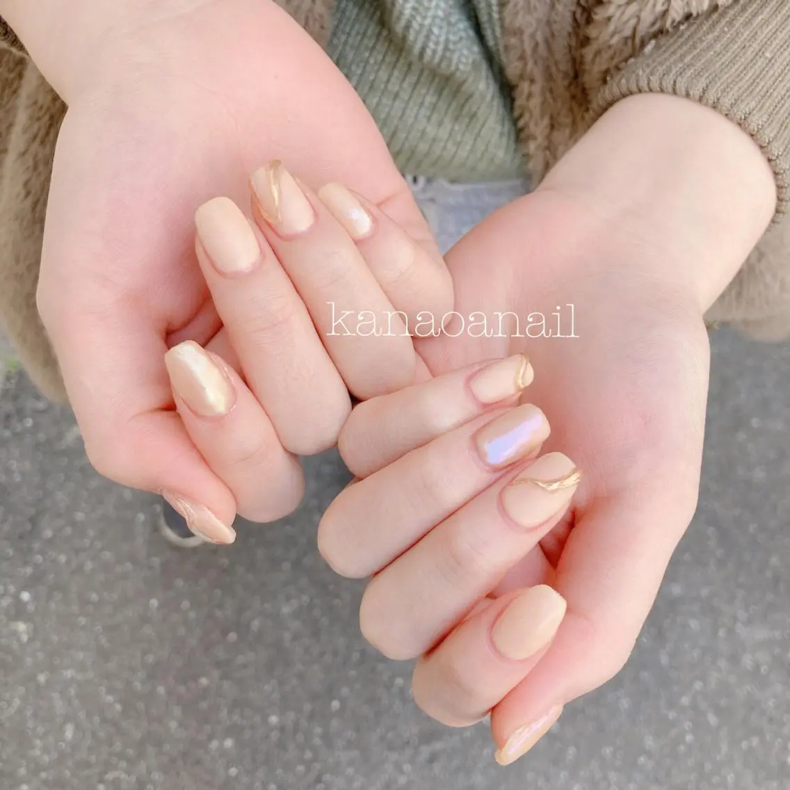 ネイル 地爪育成💅 kanaoanailのネイルデザイン