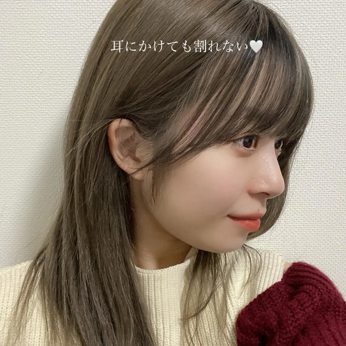 ミディアム カラー パーマ ヘアアレンジ 🍼顔周りカット/ レイヤー/小川華奈のヘアスタイル