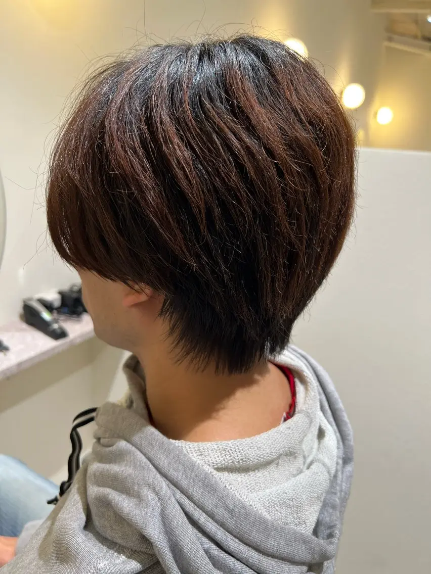 ショート 家坂 佑のヘアスタイル