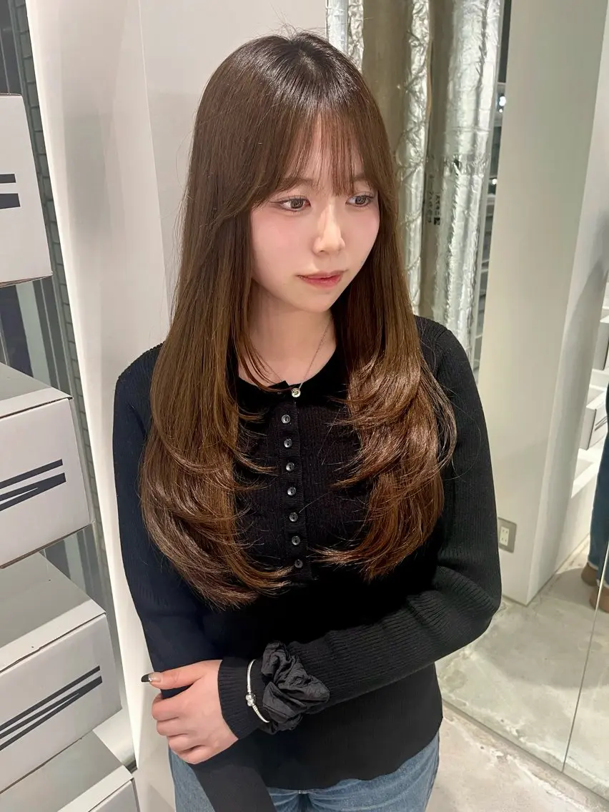 ロング カット nanase / レイヤーカットのヘアスタイル