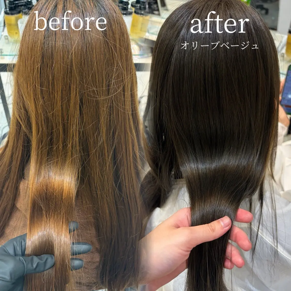 カラー 🌱‬‪kou紅🌱 モデル募集中🪷のヘアスタイル