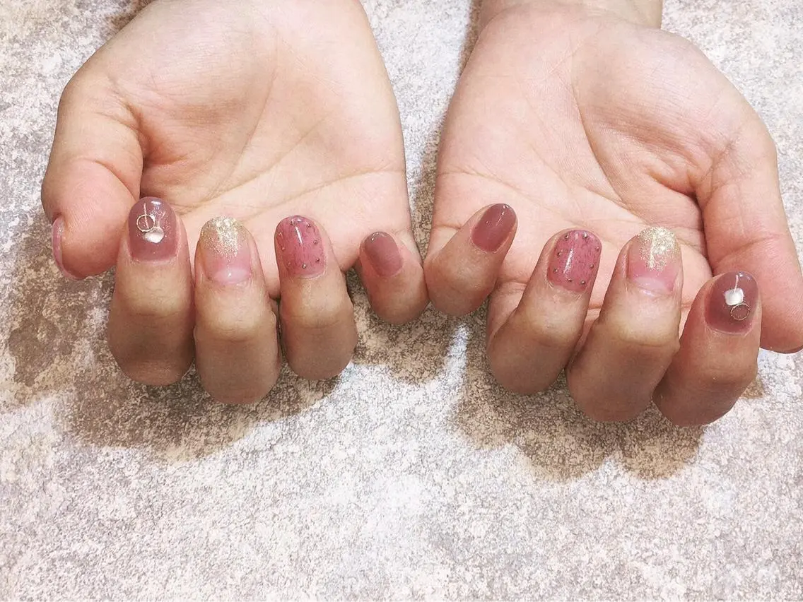 ネイル ハンドネイル LOVE NAIL 💕Sonoのネイルデザイン
