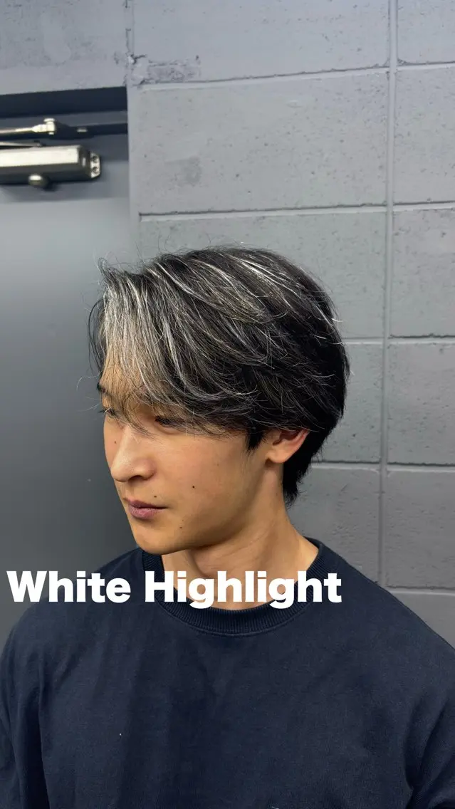 カラー メンズ ヘアカラー 内山 拓実のヘアスタイル