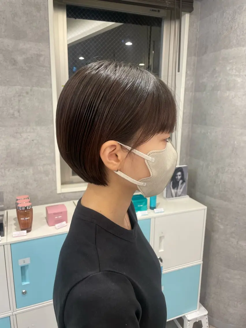ショート ♡似合わせ ♡ハイトーン♡のヘアスタイル