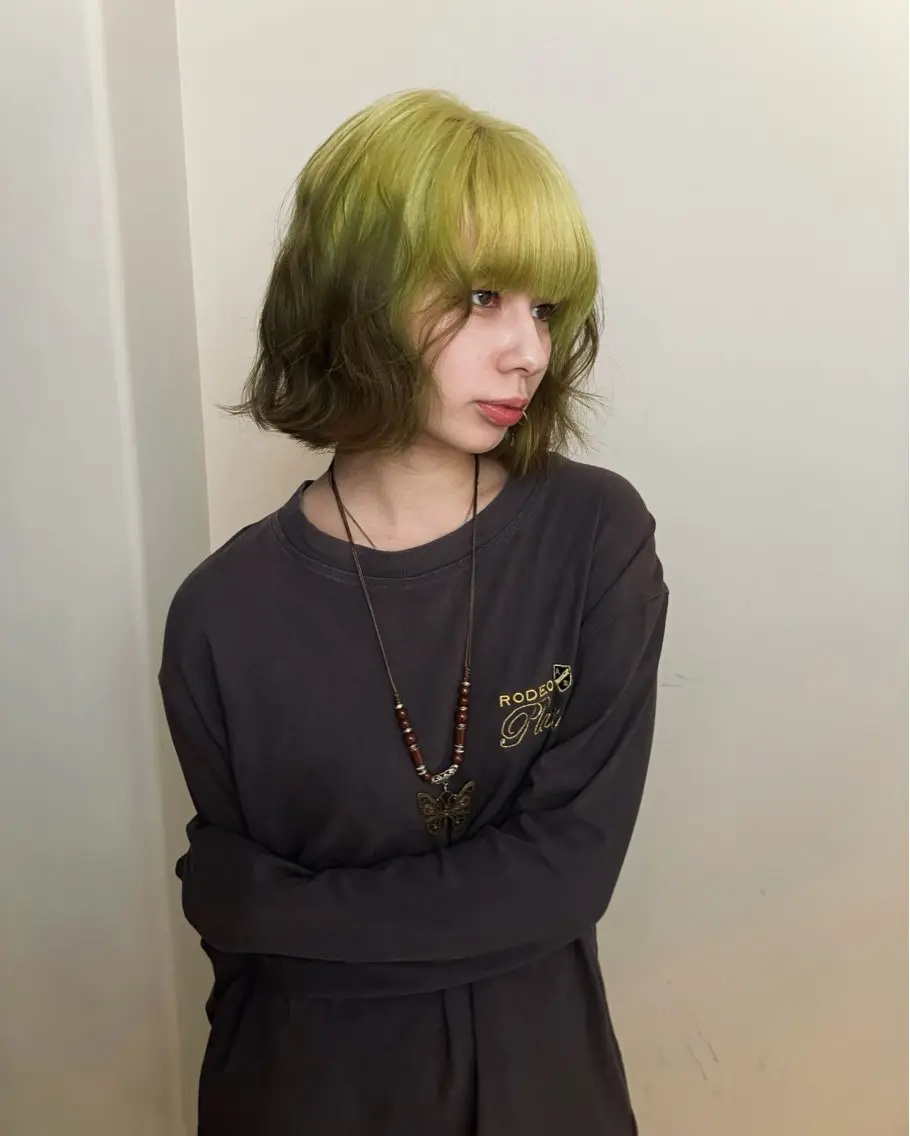 ショート カラー ヘアカラー トリートメント Hanaka🪷 ニュアンス×レイヤーのヘアスタイル