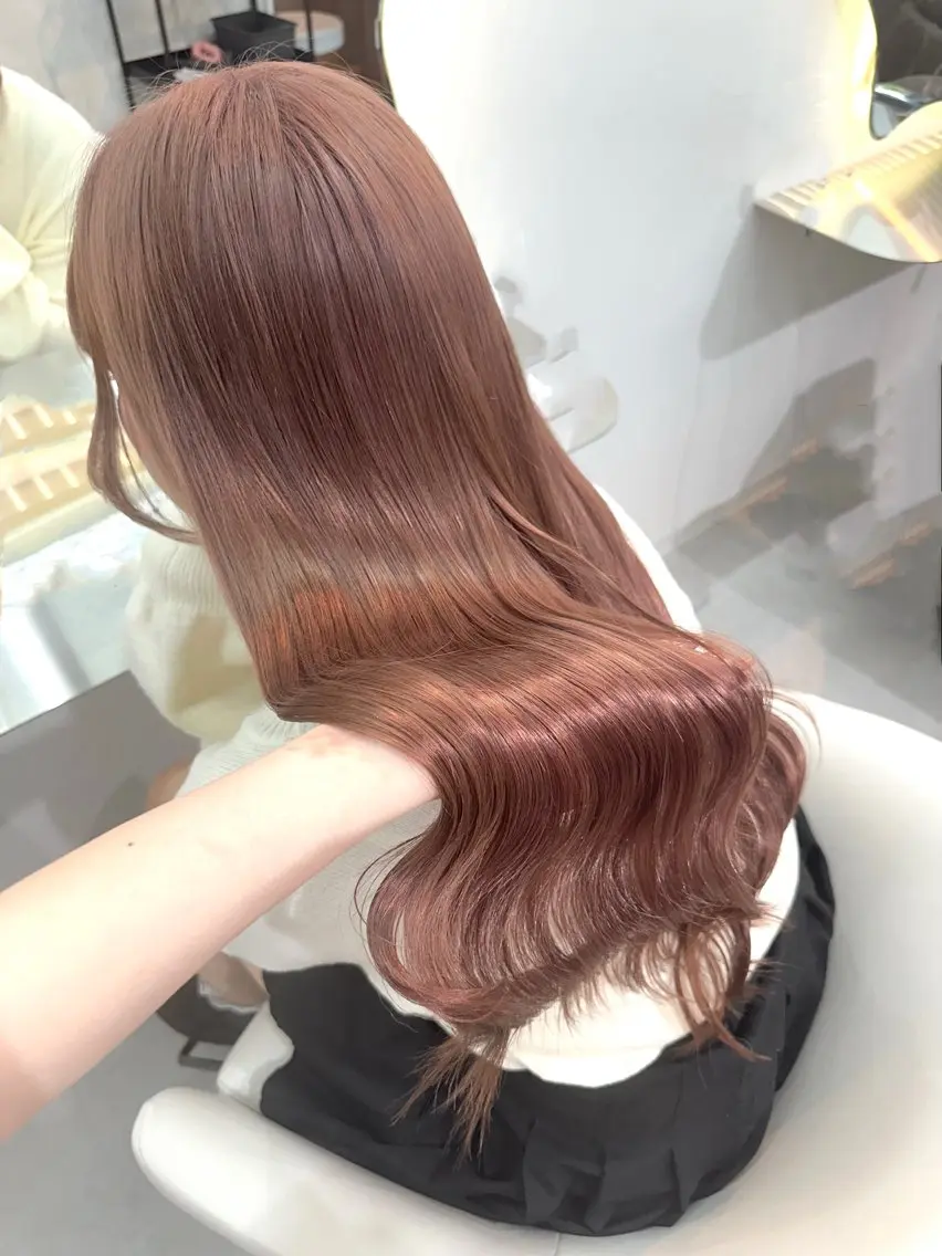 🎀🐻❄️ケアブリーチ+カラー+超音波トリートメント🐻❄️🎀の写真