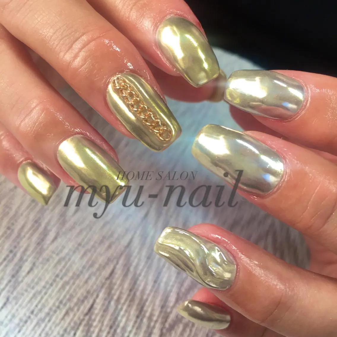 ネイル ハンドネイル ホームサロン myu-nailのネイルデザイン