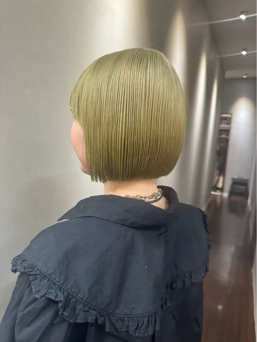 ショート ヘアカラー Nidee💫 あいのヘアスタイル