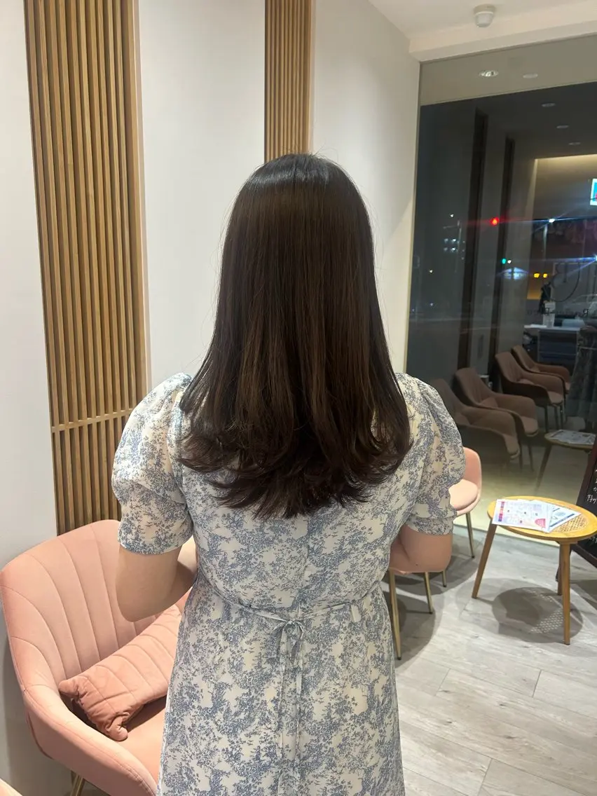 ロング カラー Rosierbleu /和泉市/大工のヘアスタイル
