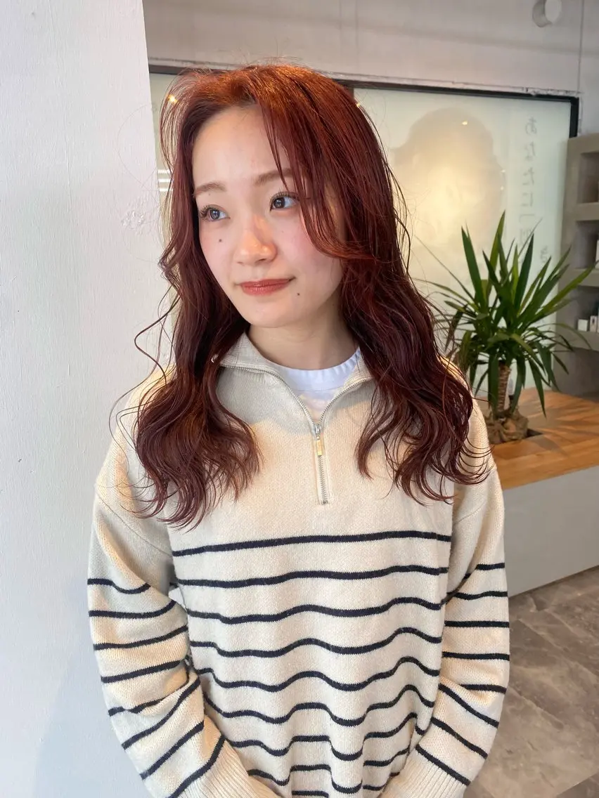 ❤︎ご新規様限定❤︎ 似合わせカット×ブリーチなし透明感カラー ❤︎の写真