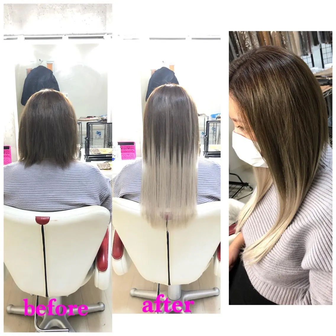 ロング エクステ 🌸ドレスアップ 心斎橋店🌸のヘアスタイル