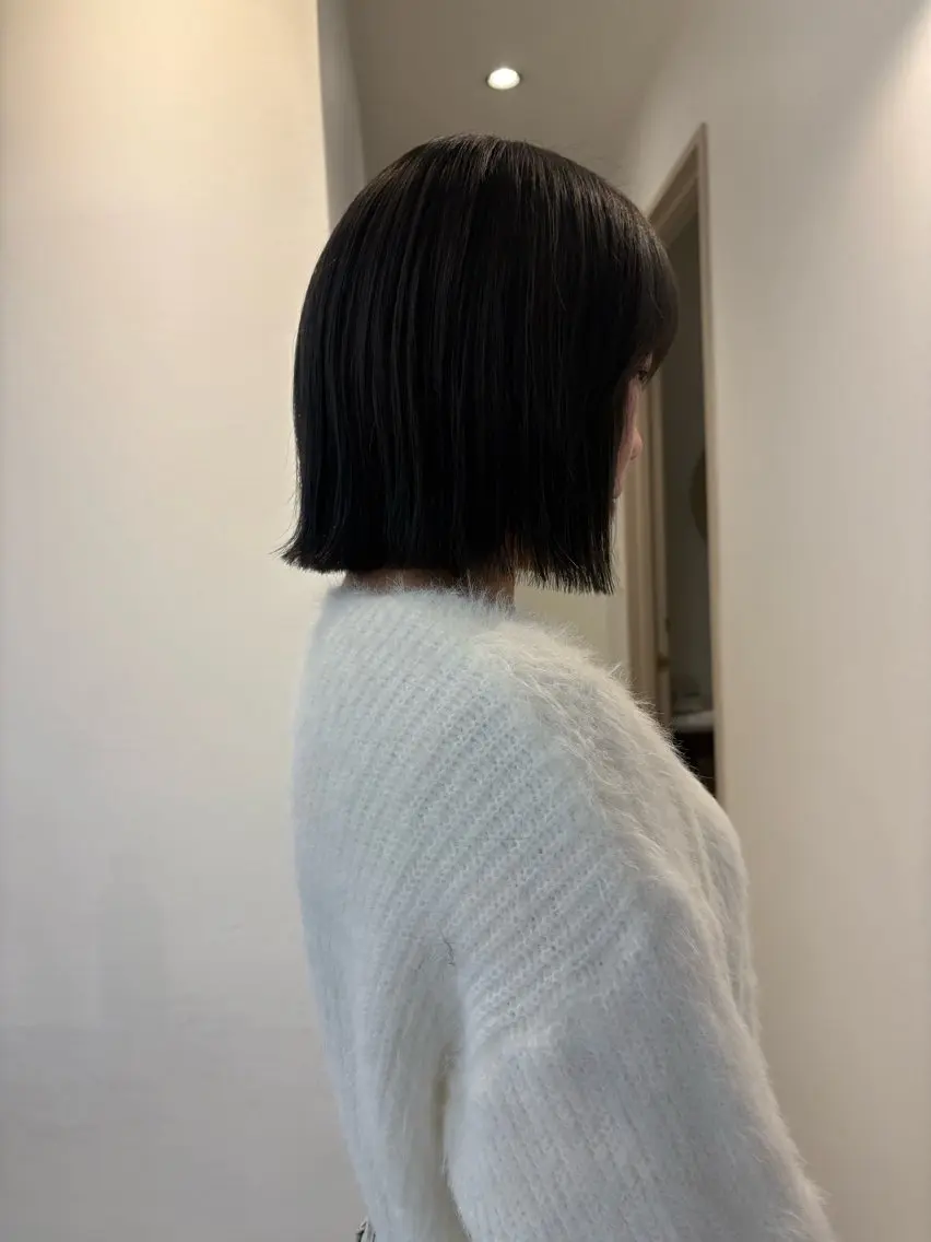 one color + オージュア髪質改善スタンダードtreatment ✦. ˚ ೯ ⁺.の写真