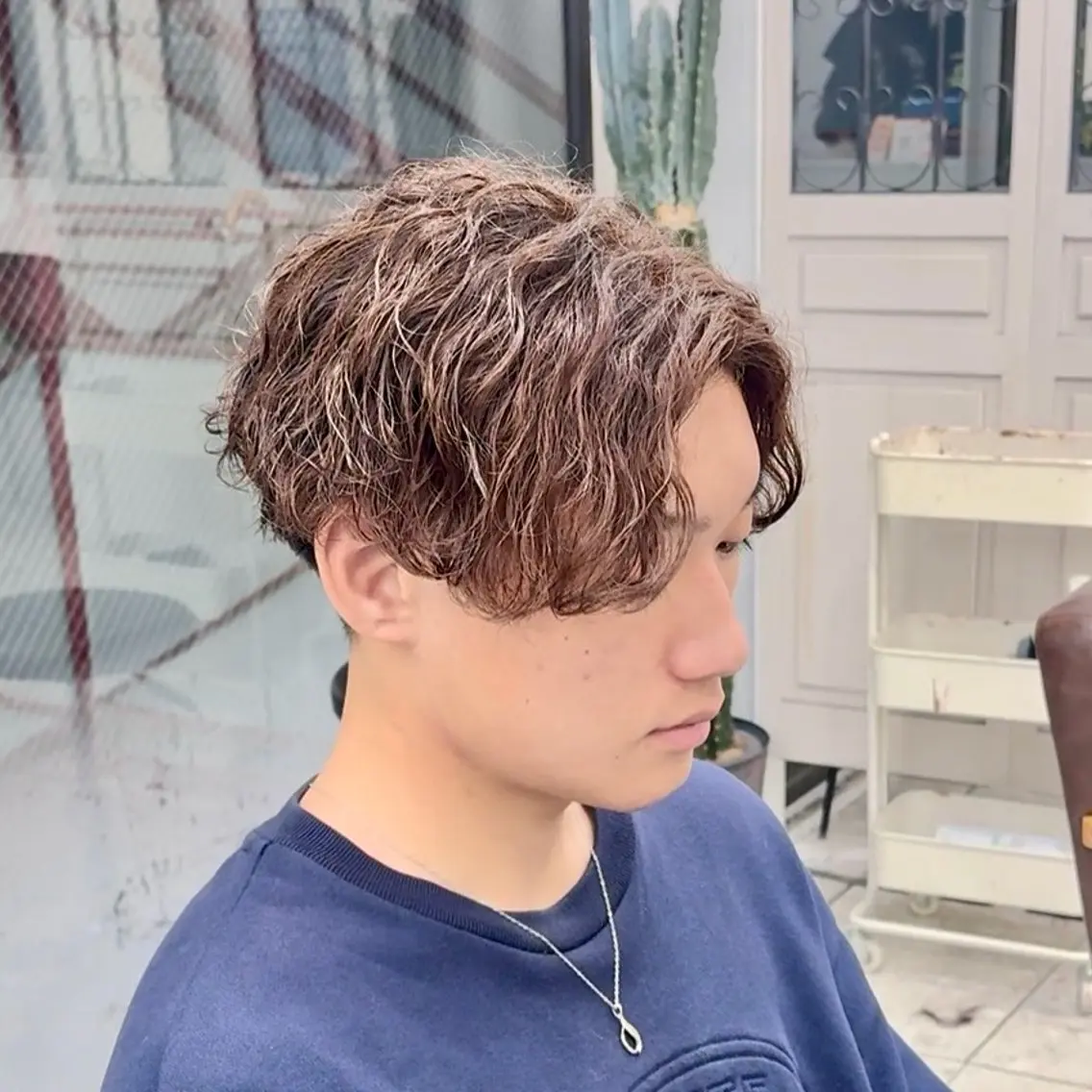 パーマ メンズ カット パーマ 🔥メンズパーマ特化 菅谷尚悠🔥のヘアスタイル