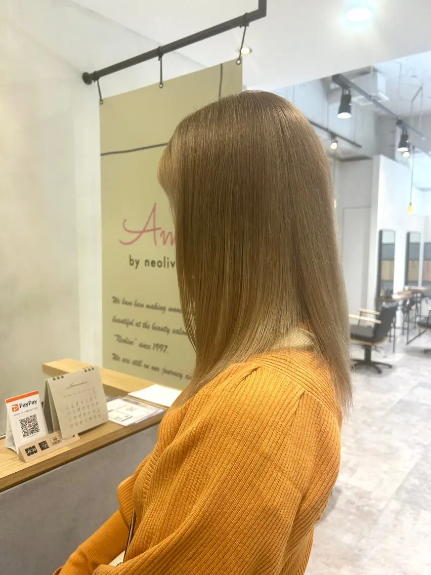 カラー ブリーチ ヘアカラー トリートメント 日向/似合わせカット ✨/メンズカット◎のヘアスタイル