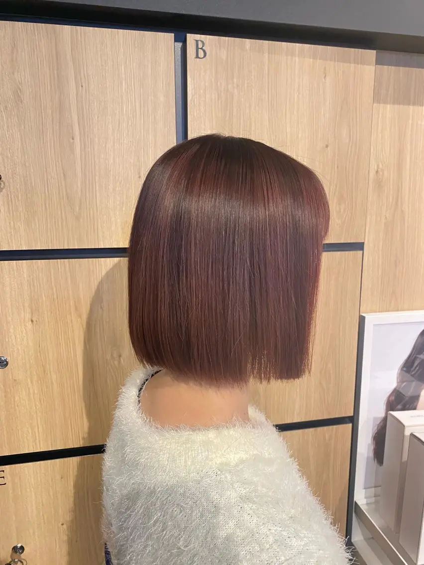 ショート ボブ ショートヘア カット 縮毛矯正 髪質改善サロン 梅田/ヨナミネのヘアスタイル