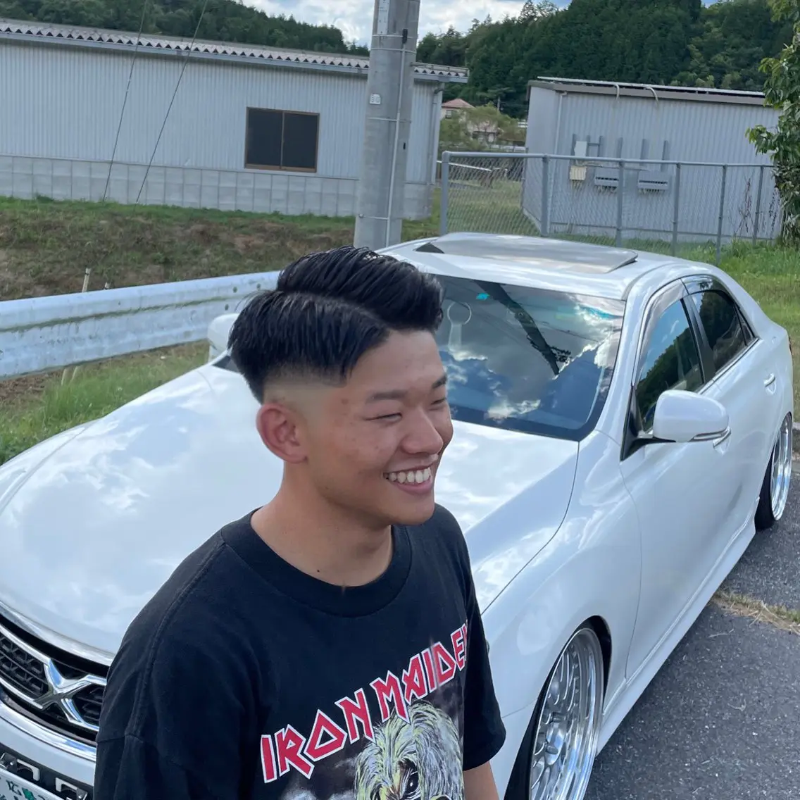 ショート メンズ ヒロ銀座横浜 細内のヘアスタイル
