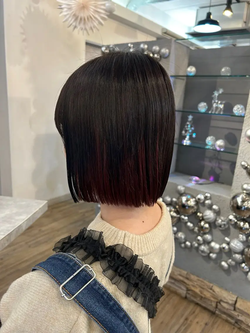 ショート カラー ブリーチ/ヘアセット 🪞🌙minamiのヘアスタイル
