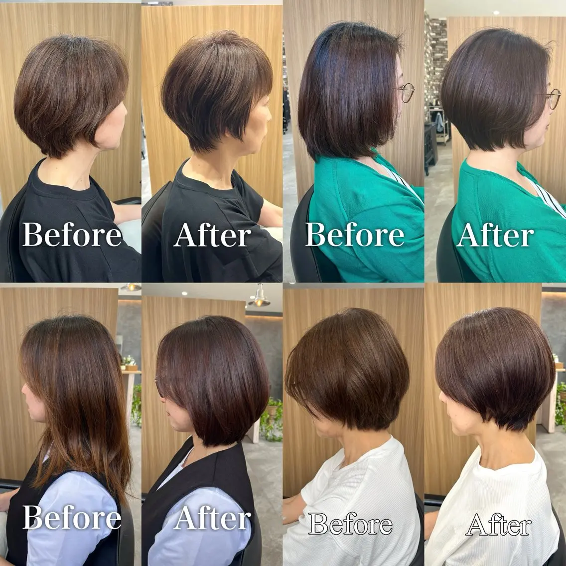 18時以降40代以上の方🌈カウンセリング撮影可のみ】なりたい髪型になれる⭐️カット+トリートメントの写真