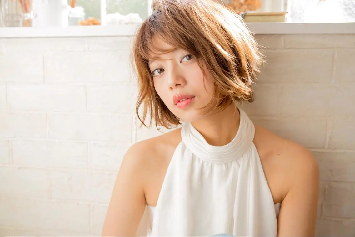 ショート ヘアカラー ○HITOMI ○のヘアスタイル
