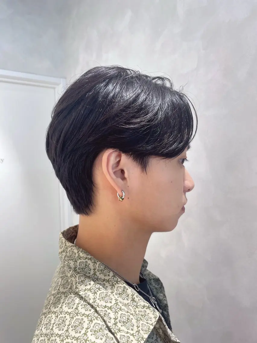 ショート 韓国風ヘア カット 山下 空美のヘアスタイル