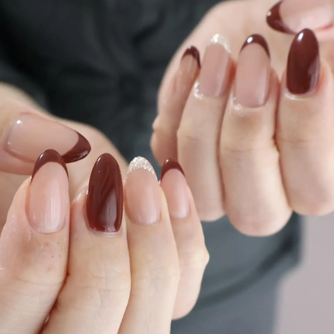 ネイル フレンチネイル ハンドネイル tulle【チュール 】✴︎RIHOのネイルデザイン