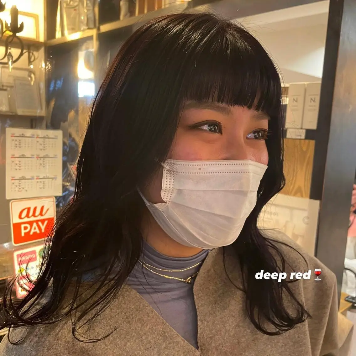 ミディアム カラー カット ヘアカラー トリートメント AOI🕊️横浜 メンズ/レイヤーのヘアスタイル