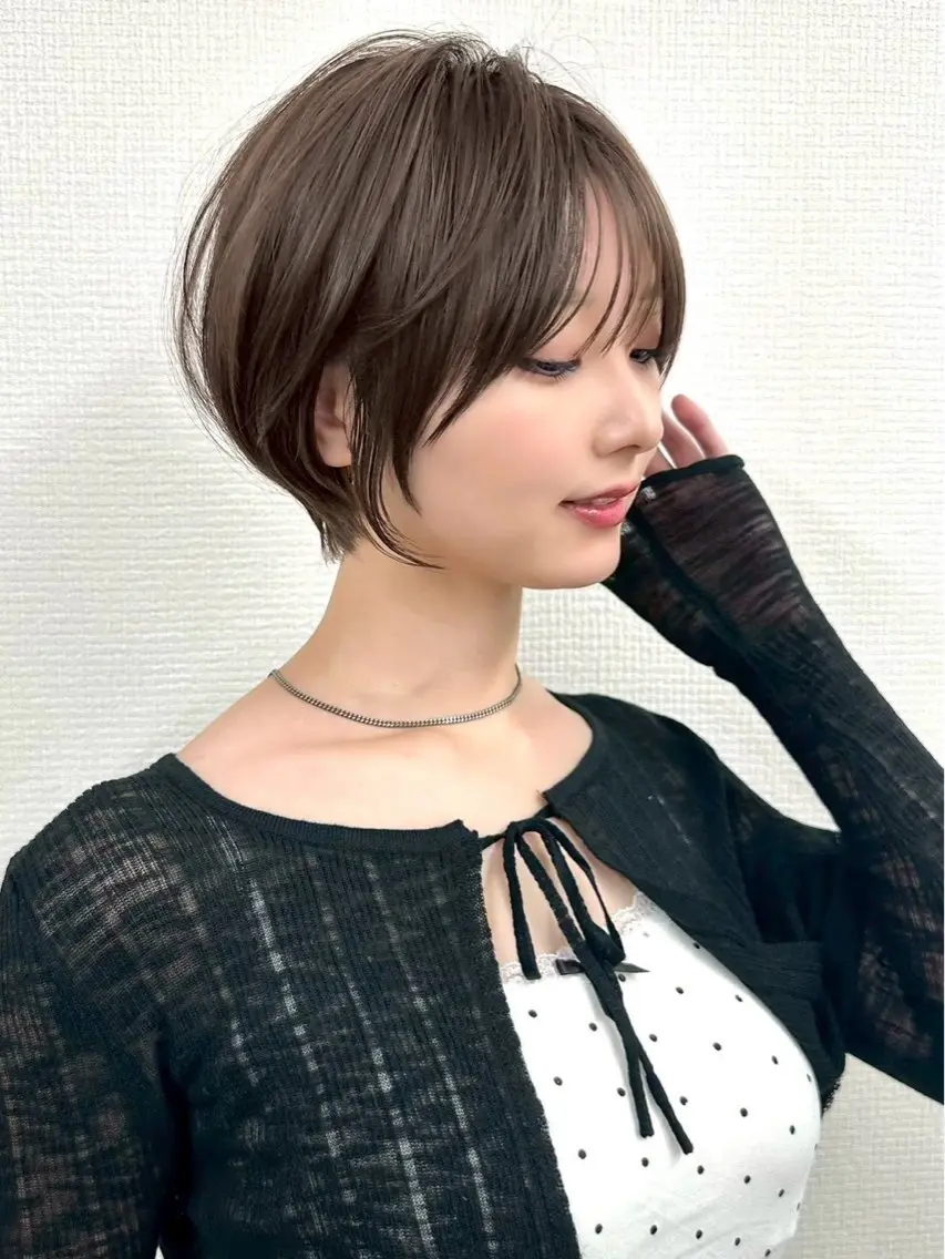 ミディアム カラー ヘアアレンジ トリートメント 🫧透明感カラー/ Wカラー🫧namiのヘアスタイル