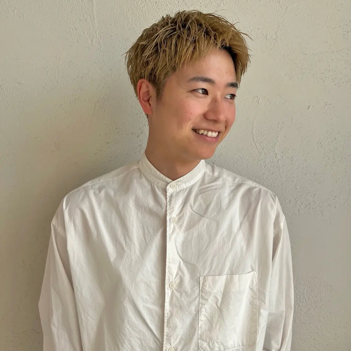 ショート カラー メンズ カット ヘアカラー シマダ ユウナのヘアスタイル