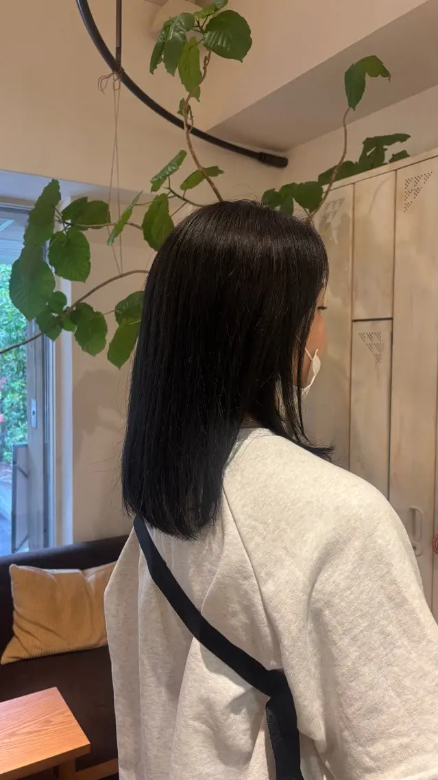 ミディアム カラー ヘアカラー Noa🎀🫧 KNACK 東三国のヘアスタイル
