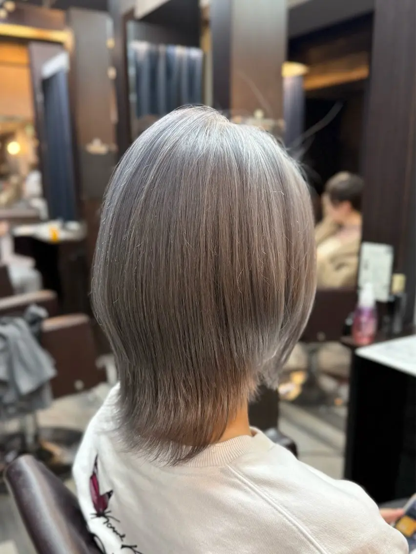 ファイバープレックスケアブリーチ＋カラーの写真