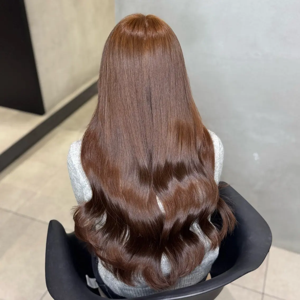 ロング カラー ベージュカラー ブリーチ ダブルカラー ブリーチなしカラー ヘアカラー 大阪 / ハイトーン/エクステのヘアスタイル