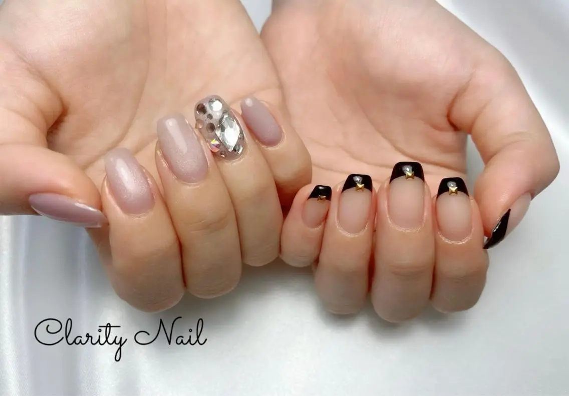 ネイル アートネイル 持ち込み ハンドネイル Clarity Nailのネイルデザイン