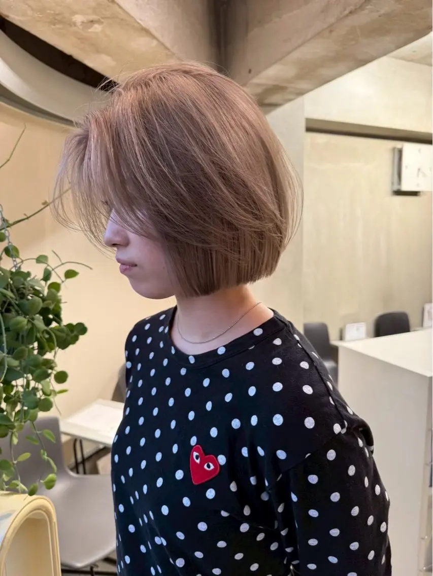【6月限定❣️】ケアブリーチ+カラーの写真
